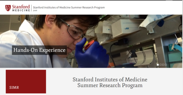Stanford Institutes of Medicine Summer Research Program